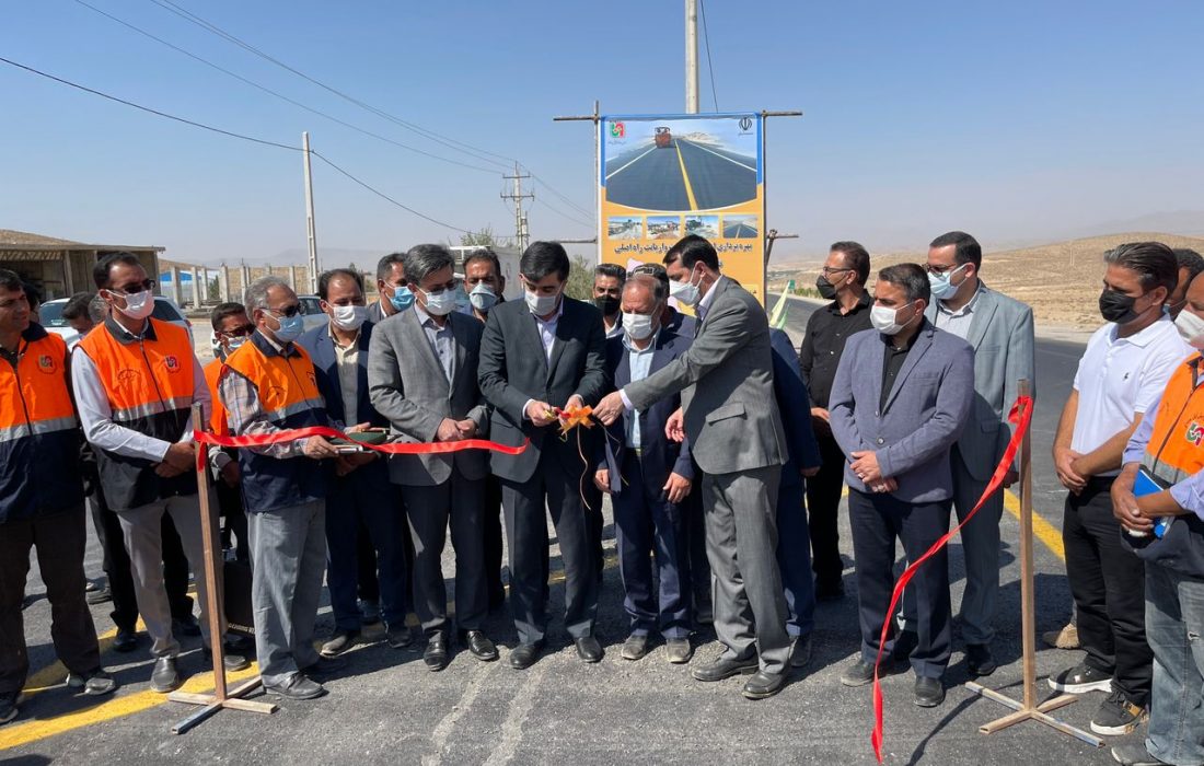 پروژه واریانت راه اصلی قادرآباد-سرچهان بهره برداری شد