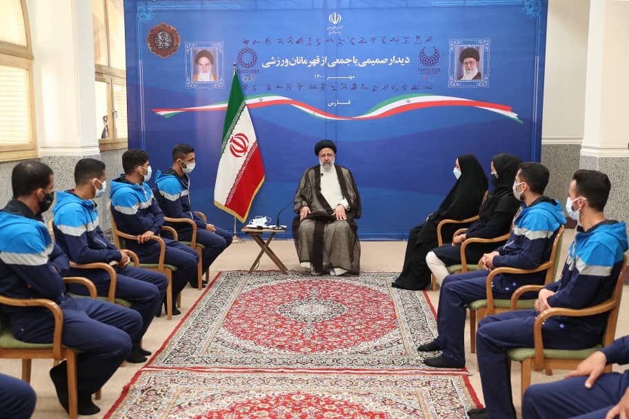 رضایت ورزشکاران مدال‌آور فارس از دیدار با رئیس‌جمهوری