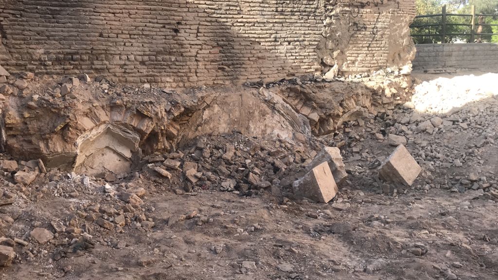 یک سازه قدیمی در بافت تاریخی‌فرهنگی شهر شیراز کشف شد