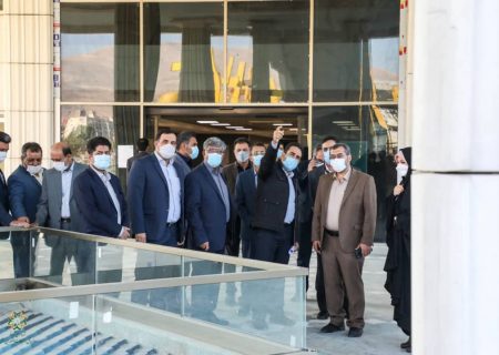 بازدید از ساختمان جدید شهرداری شیراز