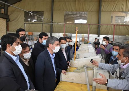 بررسی مسائل و مشکلات واحدهای تولیدی و صنعتی شیراز توسط استاندار فارس