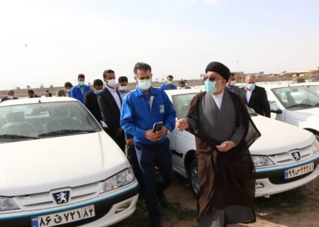 بازدید رئیس کل دادگستری استان فارس از سایت ایران خودرو شیراز