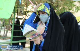 گزارش تصویری | سه‌شنبه‌های مهدوی در گلزار شهدای شیراز هم زمان با سوم ماه مبارک رمضان
