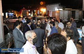 گزارش تصویری | بازدید شبانه مدیران ارشد فارس از کشتارگاه های مرغ