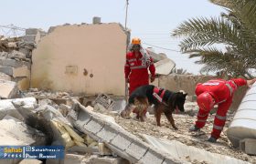 گزارش تصویری | امدادرسانی هلال احمر فارس به زلزله زدگان روستای سایه خوش استان هرمزگان