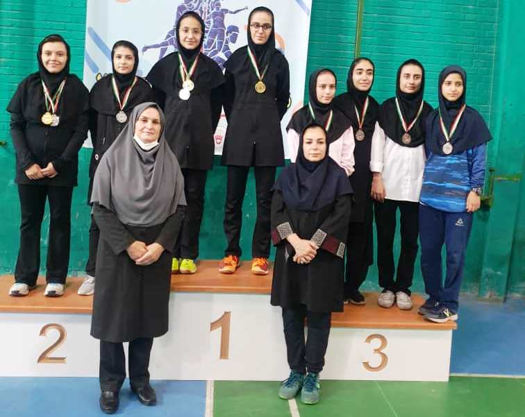 دختران بدمینتون باز فارس بر سکوی سوم رقابت های رنکینگ کشور