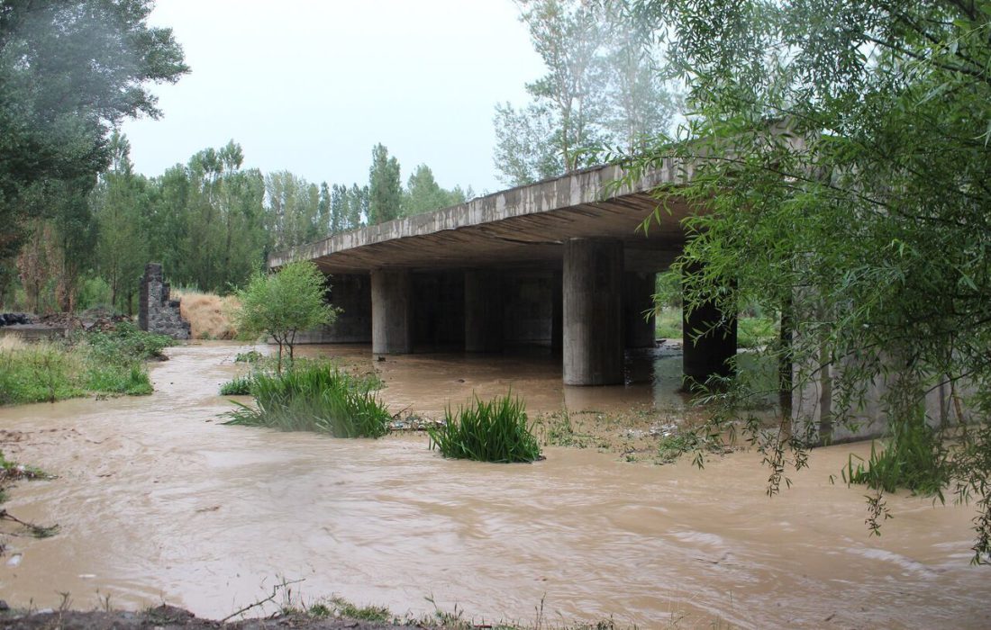 بارندگی شدید در ممسنی فارس خسارتهای زیرساختی داشت