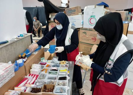 ارائه خدمات هلال‌احمر فارس به ۲۰ هزار زائر اربعین در عراق