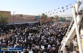 گزارش تصویری | تشییع شهدا و راهپیمایی «امت رسول‌الله» در شیراز