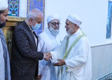دیدار شهردار شیراز با امام‌جمعه و شهروندان اهل سنت این کلان‌شهر در مسجد رسول اکرم(ص)