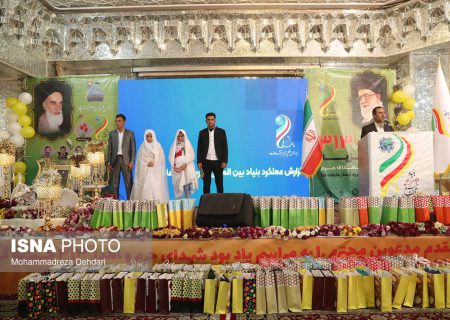 اهداء ۳۱۳ سری جهیزیه به نوعروسان در شیراز