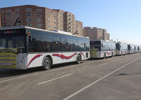 ۷ دستگاه اتوبوس به ناوگان حمل و نقل شهر صدرا اضافه شد