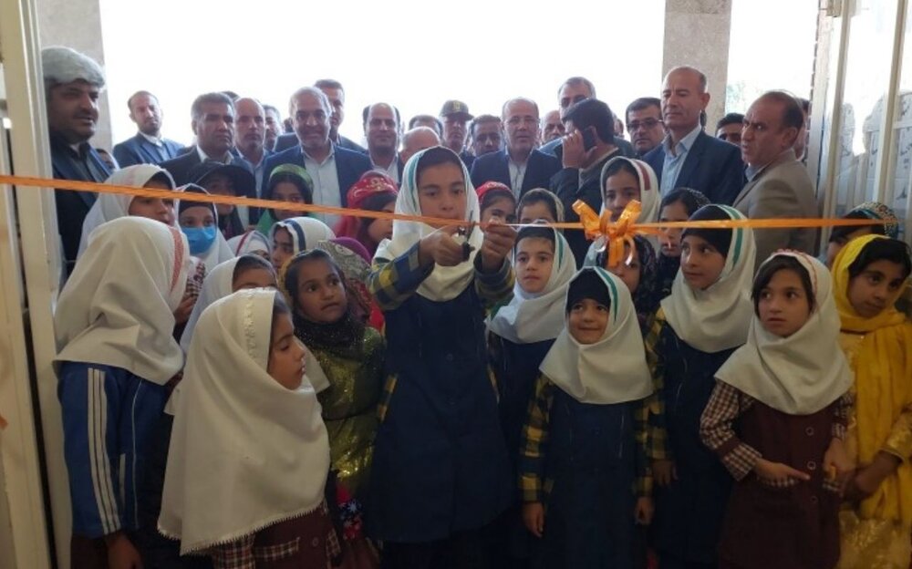 افتتاح و آغاز ساخت ۲ مدرسه در شهرستان‌های مُهر و لامرد