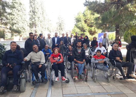 برگزاری مسابقه ویلچرانی بمناسبت روز جهانی افراد دارای معلولیت در شیراز