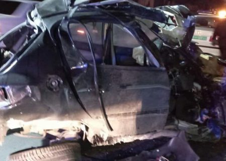 حادثه رانندگی در فارس با ۴ مصدوم و ٢ کشته