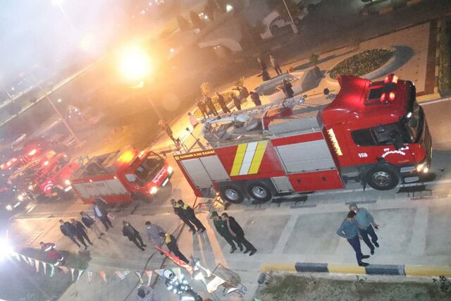مهار آتش‌سوزی در فرودگاه شیراز/خسارت جانی نداشتیم