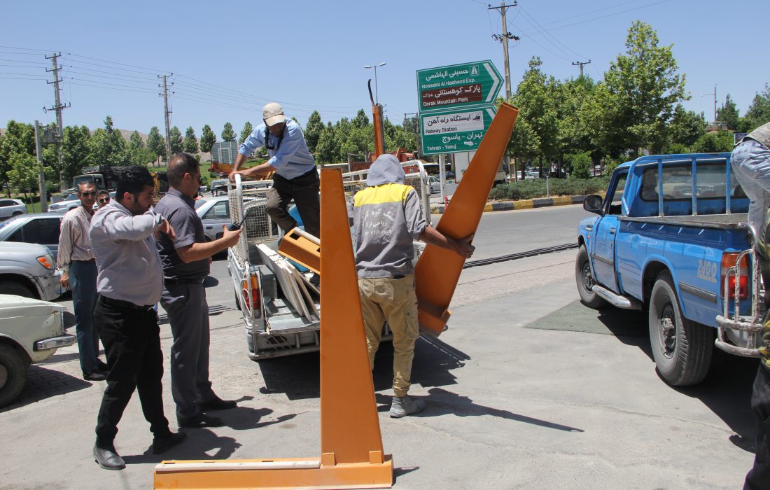 آغاز طرح جلوگیری از سد معبر سنگ فروشی های شیراز