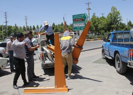 آغاز طرح جلوگیری از سد معبر سنگ فروشی های شیراز