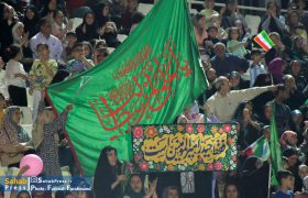 گزارش تصویری | جشن بزرگ بیعت در ورزشگاه حافظیه شیراز – ۲