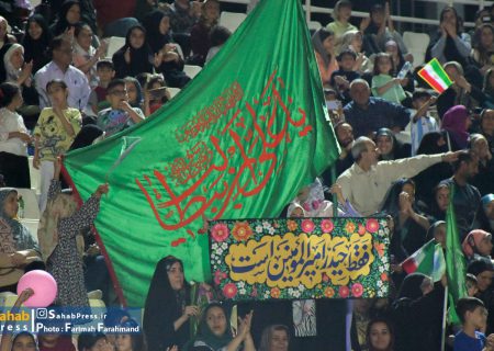 گزارش تصویری | جشن بزرگ بیعت در ورزشگاه حافظیه شیراز – ۲