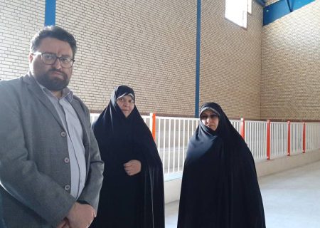 بازدید معاون امور زنان و خانواده رئیس جمهور از سالن ورزشی بانوان شیراز