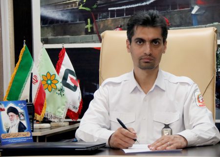 اعطای درجه “آتش پاد دوم” به رئیس سازمان آتش نشانی و خدمات ایمنی شهرداری شیراز