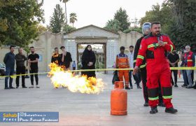 گزارش تصویری| افتتاح نمایشگاه تجهیزات آتش نشانی به مناسبت هفته آتش نشانی