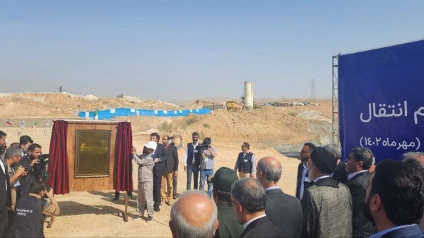 بهره‌برداری رسمی از طرح عظیم خط دوم انتقال آب شرب شیراز از سد درودزن