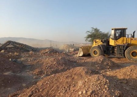 رفع تصرف اراضی ملی ۳۰ میلیاردی در داراب