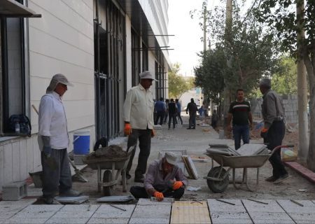 تداوم پروژه های عمرانی در حوزه فضاسازی شهری با رویکرد جهادی