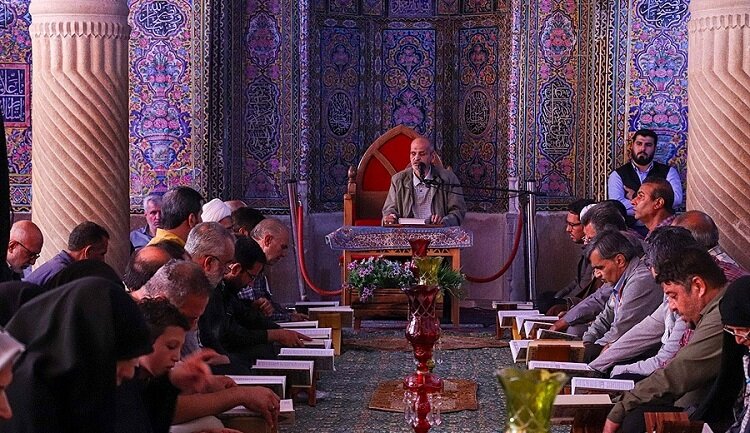 ضبط ویژه برنامه کلام وحی در اماکن تاریخی شیراز