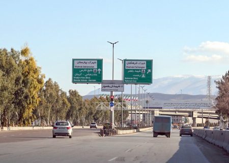 محدودیت سرعت در کمربندی شیراز تغییر کرد