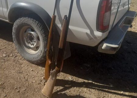 کشف ۶ قبضه سلاح در منطقه مله گاله شهرستان شیراز/ هشدار قطع درختان بلوط