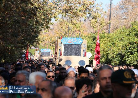 گزارش تصویری | تشییع پیکر شهدای گمنام دفاع مقدس در شیراز