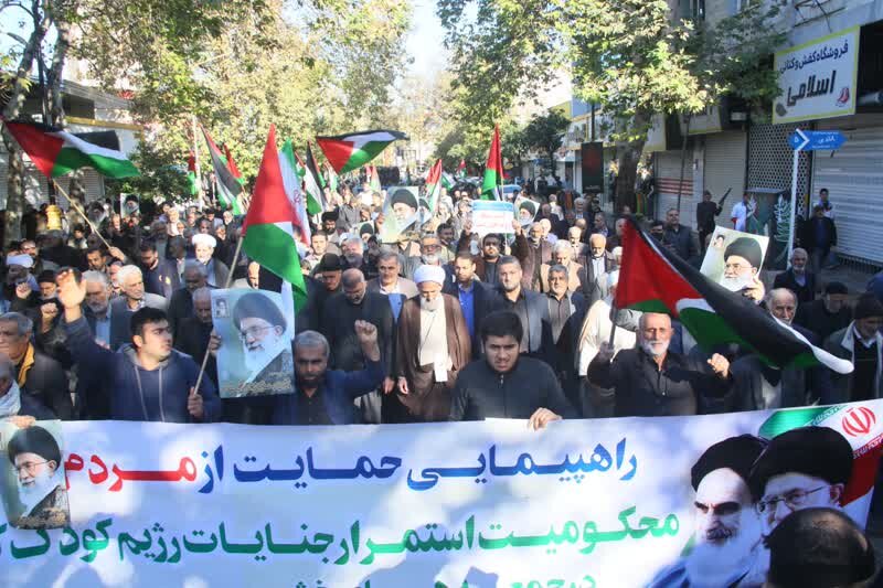 ۱۳ بهمن؛ تداوم حمایت از غزه با راهپیمایی در ۵ استان دیگر