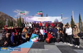 گزارش تصویری | همایش پیاده روی خانوادگی در پارک کوهستانی شهرک گلستان شیراز