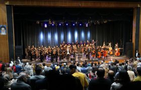  اجرای ارکستر سمفونیک فارس با اشعار نظامی گنجوی