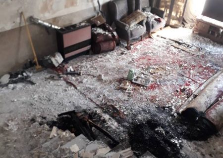 آتش‌سوزی منزل دو طبقه و نجات جان ۶ نفر در شیراز