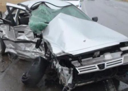تصادف مرگبار با ۴ کشته و ۶ مجروح در شمال فارس