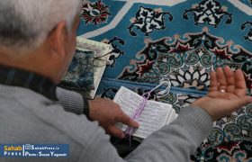 گزارش تصویری | احیای شب نوزدهم رمضان- حرم مطهر علی‌بن حمزه(ع)