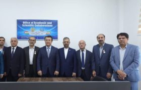 افتتاح دفتر همکاری‌های وزارت تندرستی جمهوری تاجیکستان و دانشگاه علوم‌ پزشکی شیراز