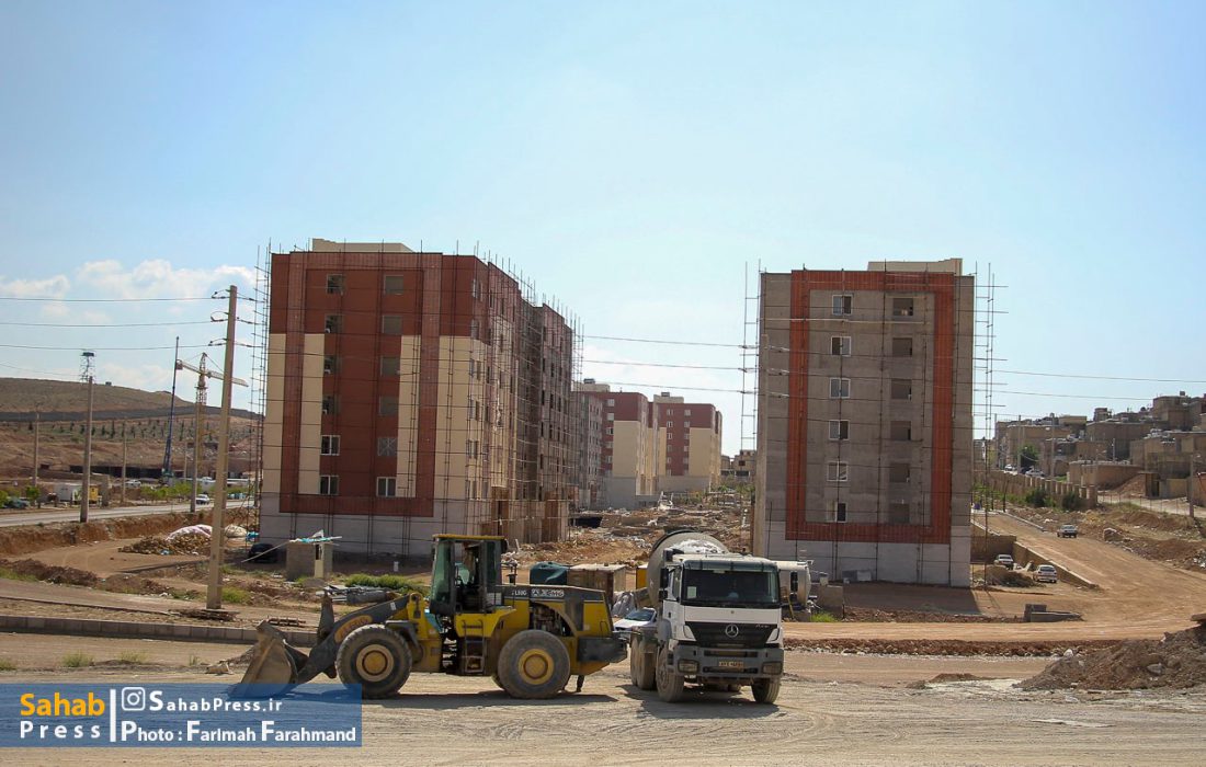 گزارش تصویری | وضعیت پروژه های در حال ساخت مسکن ملی در شیراز