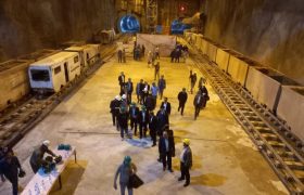 فیلم | بازدید مدیران استانی و شهری و با اصحاب رسانه از روند پیشرفت فاز دوم خط ۲ متروی شیراز