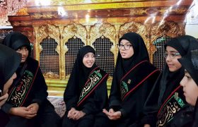 دختران فارس خادمیار افتخاری بقاع متبرکه می‌شوند