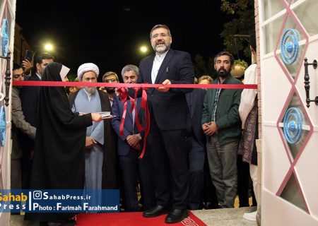 گزارش تصویری | بازگشایی کتابخانه عمومی شهید دستغیب با حضور وزیر ارشاد