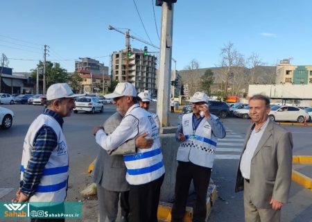 گزارش تصویری | همیاران مهربان ترافیک در شیراز