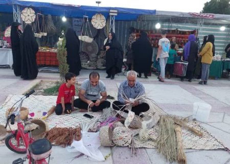 ‌راه‌اندازی بازارچه صنایع‌دستی در کازرون