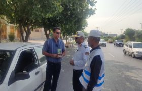 فیلم | استمرار طرح تجلیل از رانندگان قانون مدار در شیراز