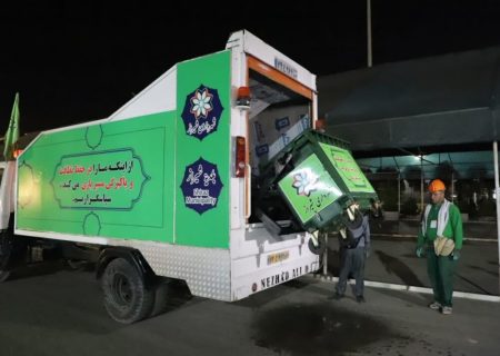 ‌خدمت‌رسانی پاکبانان شیراز به زائران اربعین در مرز شلمچه