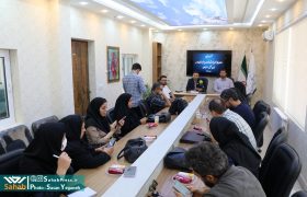 گزارش تصویری | نشست خبری رئیس سازمان بسیج علمی سپاه فجر فارس به مناسبت روز خبرنگار